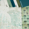 STÍN / CHOBOTNICE vz. 1 (HLADINA MOŘE) - PANORAMICKÝ PANEL 60 cm