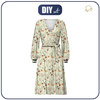 WRAP MIDI DRESS (BIANCA) - MEADOW PAT. 4 - sewing set L