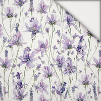 PASTEL FLOWERS WZ. 33 - leichte Maschenware angeraut