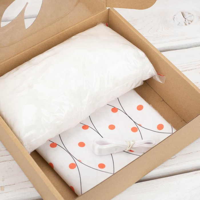 7 PISANEK - POLNE KWIATY / biały