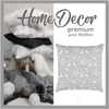 POLŠTÁŘOVÝ PANEL - PAVUČINA SNŮ / šedá  - HOME DECOR PREMIUM