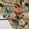 Butterfly & Flowers wz.9 - Crepe