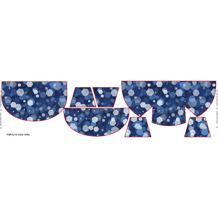 HIP BAG - WINTER HEXAGON (WINTER IS COMING) - big