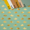 GOLDEN FISH (GOLDEN OCEAN) / mint - swimsuit lycra