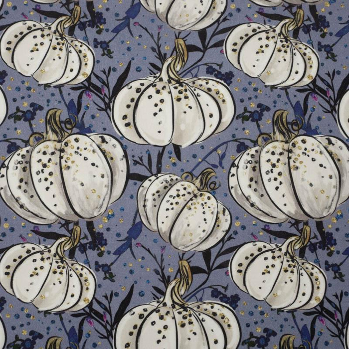 ENCHANTED PUMPKINS (ENCHANTED NIGHT) - Cotton woven fabric