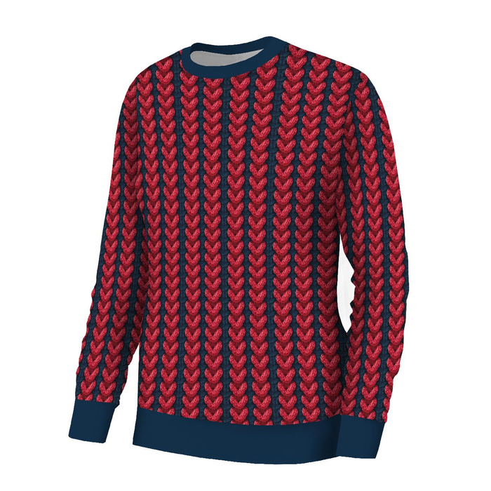 IMITATION SWEATER WZ. 5- Upholstery velour 