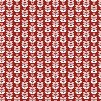 LOVE TULIPS / red (VALENTINE'S HEARTS)