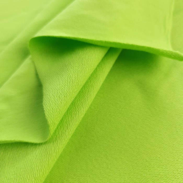 Premium loopback sweatshirt - GREEN NEON