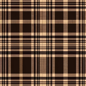 CHECK 2/ Mocha Mousse - Waterproof woven fabric