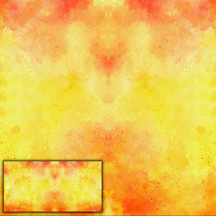 YELLOW SPECKS - Paneel (80cm x 155cm) Voděodolná tkanina Oxford