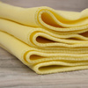 Thick brushed sweatshirt D300 - BUTTER YELLOW (D-173)