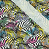 RAINBOW ZEBRAS no. 2 - quick-drying woven fabric