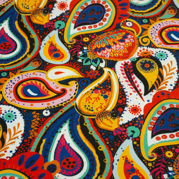 Paisley pattern no. 1 - Waterproof woven fabric
