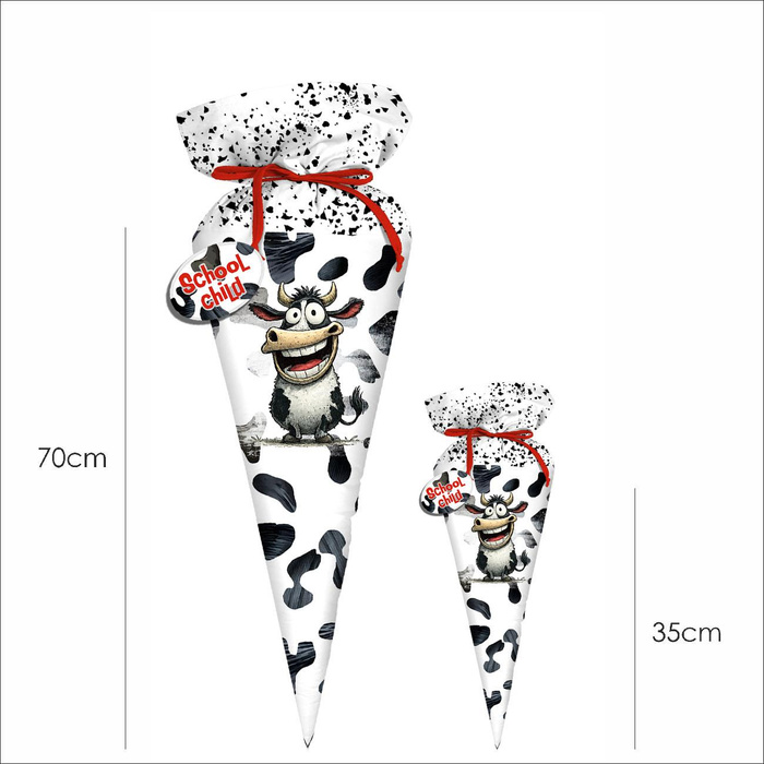 První třída Candy Cone - COW BESSIE - velký