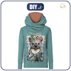 UNISEX HOODIE (HYDRA) - BABY KOALA - sewing set (110/116)