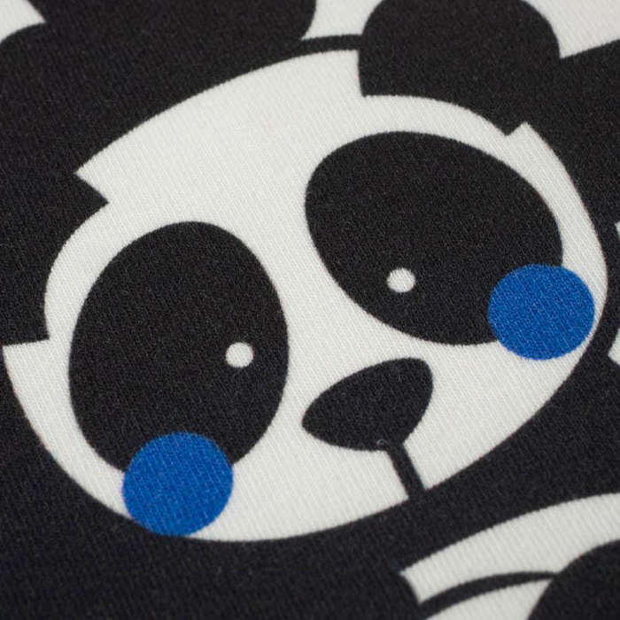 PANDAS / classic blue - quick-drying woven fabric