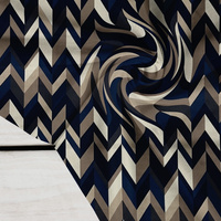 RETRO GEOMETRIC WZ. 18 - Krepp
