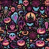 HALLOWEEN wz.23 - teplákovina s elastanem ITY