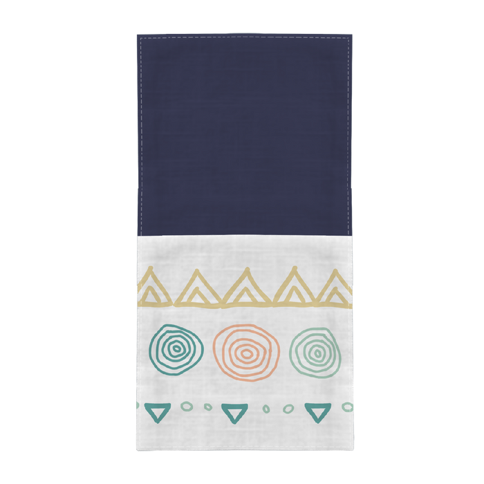 NAPKINS AND RUNNER - TRIANGLES AND CIRCLES - sewing set