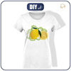 WOMEN’S T-SHIRT - LEMON - single jersey XXXL