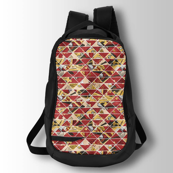 MAGIC MOSAIC (MAGIC SCHOOL) - Waterproof woven fabric