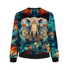DAMEN BOMBERJACKE (KAMA) -  ANIMALS CRACKED ms.3 (elephant) - Nähset M