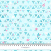 GLITTER DREIECKE (WUNDERLAND) - Baumwoll Webware