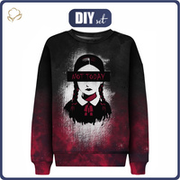 DĚTSKÁ MIKINA (NOE) - WEDNESDAY vz. 15 - Sada šití (110-116)