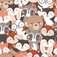 ANIMALS WZ.8 - lehký, česaný úplet