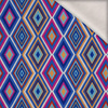 RETRO GEOMETRIC WZ. 11 - brushed knitwear with elastane ITY