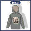 KID'S HOODIE (ALEX) - SLEEPING KOALA - sewing set