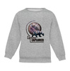 Children's tracksuit (MILAN) - GALAXY - looped knit fabric (98/104)