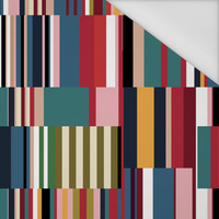 RETRO GEOMETRIC WZ. 2 - schnelltrocknende Webware