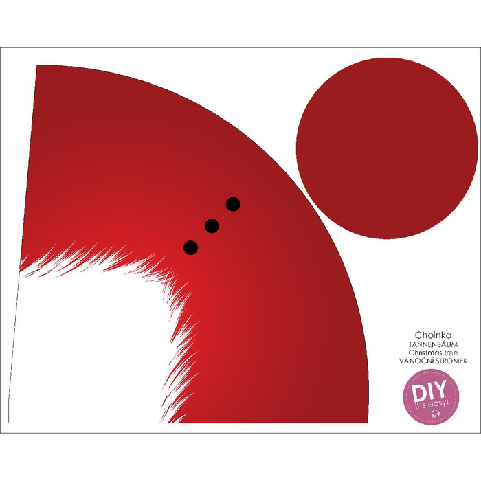 CHOINKA - ŚWIĘTY MIKOŁAJ - DIY IT’S EASY