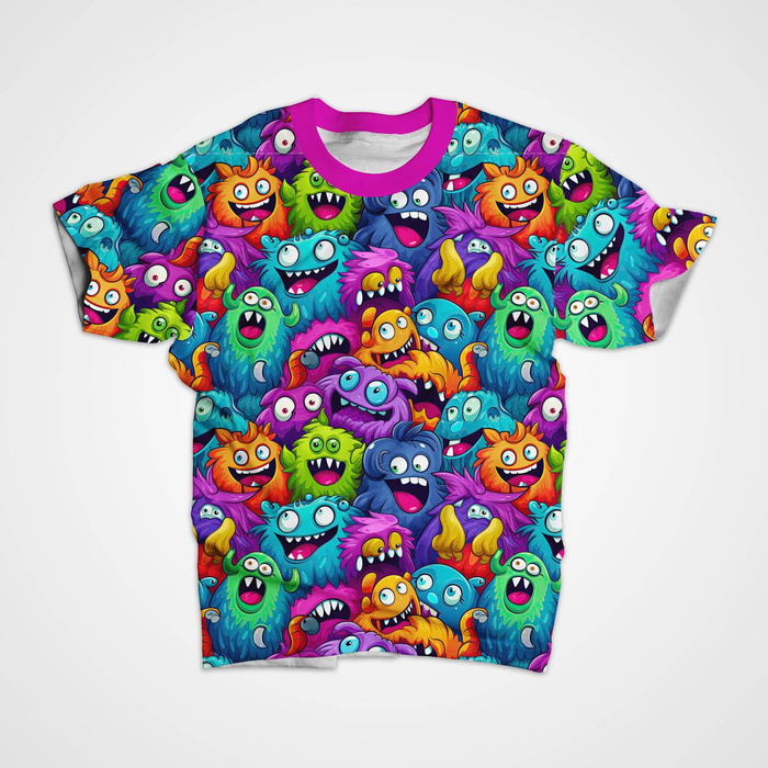 CRAZY MONSTERS M. 2 - Sommerswea tmit Elastan ITY