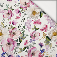 PASTEL FLOWERS WZ. 21 - light brushed knitwear