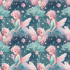 FAIRY WORLD wz.10 (SMARAGD)- Slub Weave