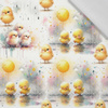 DUCKIE RAIN WZ. 2 - tkanina viskózová