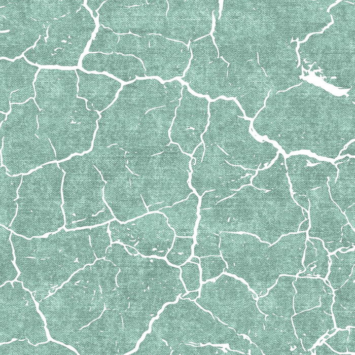 VERBRANNTE ERDE (weiß) / ACID WASH (modern mint) - Webware für Tischdecken