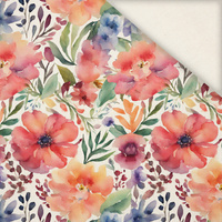 FLOWERS WZ. 74 - Linen 100%