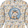 DZIECIĘCA BLUZA Z KAPTUREM "ALEX" (122/128) - SŁODZIAKI wz. 13 (SŁODZIAKI W KOSMOSIE) - dzianina pętelkowa