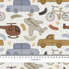 VEHICLES pat. 3 - Cotton woven fabric