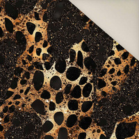 50CM Black & Gold Glamour wz.2- Welur tapicerski