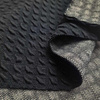 3D-Strickwaren – Baumwoll-Jacquard/ D-16 SCHWARZ
