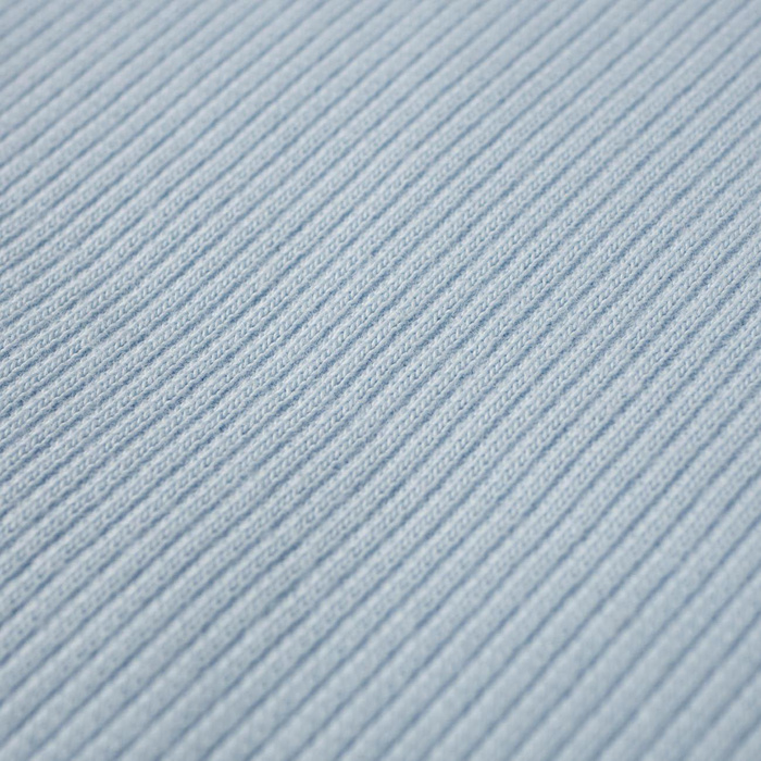 Pletenina žebrovaná -  Light Sky Blue (D-75)