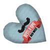DECORATIVE PILLOW HEART -  Bester Opa der Welt