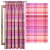 PINK CHECK PAT. 1 - looped knit fabric
