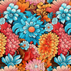 COLORFUL FLOWERS pat. 2