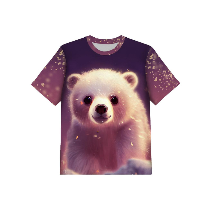 2-PACK - KID’S T-SHIRT - ANIMATED ANIMALS pat. 1 - sewing set (92/98)