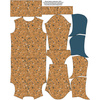 PÁNSKÁ MIKINA S KAPUCÍ (COLORADO) - TERRAZZO VZ. 1 - SADA ŠITÍ S